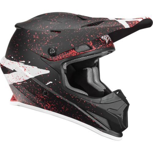 Thor - Thor Sector Hype Helmet - 0110-5473 - Black/Coral - X-Small