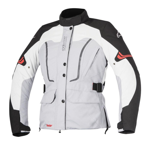 Alpinestars - Alpinestars Stella Vence Drystar Womens Jacket - 3217317-9010-2X - Gray/Black - 2XL