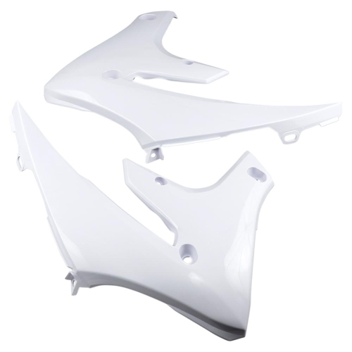 Cycra - Cycra Powerflow Intake Radiator Shrouds - White - 1CYC-1784-42