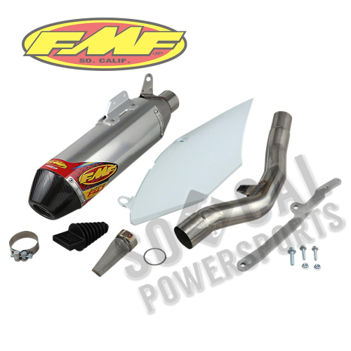 FMF Racing - FMF Racing Factory 4.1 RCT Slip-On - Aluminum Muffler - Carbon Fiber End Cap - 041559