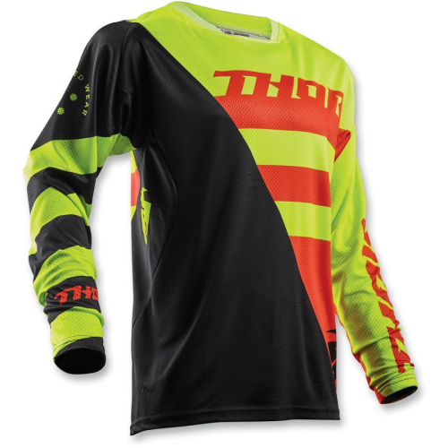 Thor - Thor Fuse Air Rive Jersey - XF-2-2910-4327 - Lime/Orange - 2XL