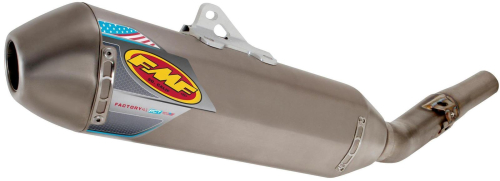 FMF Racing - FMF Racing Factory 4.1 RCT Slip-On - Titanium Muffler - Titanium Midpipe - 042349