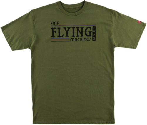 FMF Racing - FMF Racing Back in the Day T-Shirt - FA6118916MGNM - Green - Medium