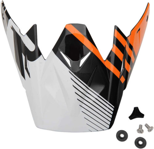 Z1R - Z1R Visor for Roost SE Helmet - Black/Orange - 0132-0908