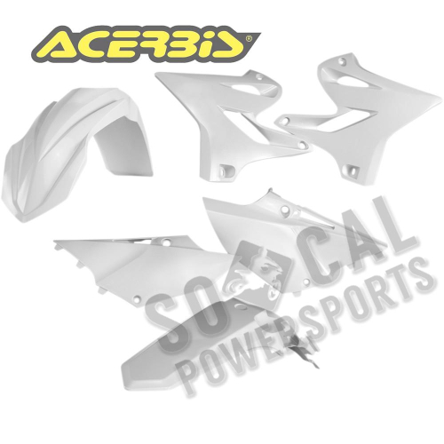 Acerbis - Acerbis Plastic Kit - White - 2402970002