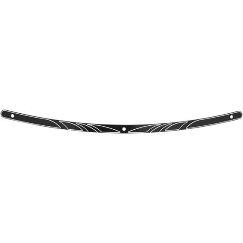 Carl Brouhard Designs - Carl Brouhard Designs Windshield Trim - Elite Edge - Black - WT-ED01-B