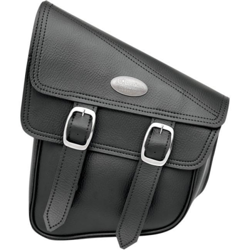 All American Rider - All American Rider RuffHyde Swingarm Storage Bag with Twin Buckles - Black - 947RVT