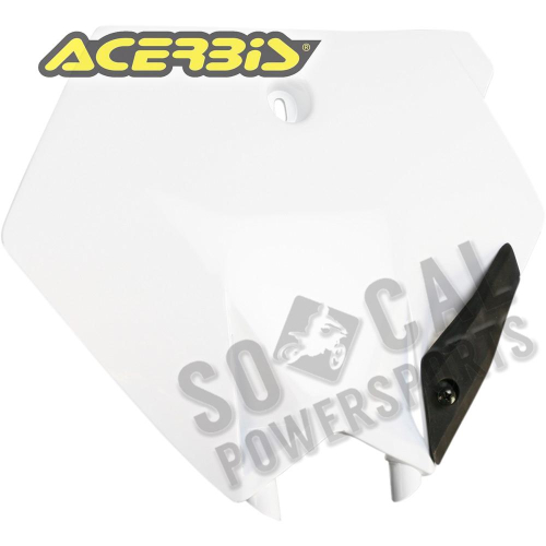 Acerbis - Acerbis Front Number Plate - White - 2253080002