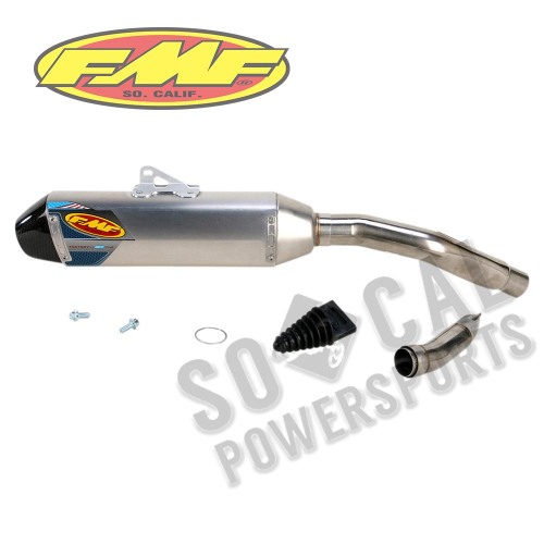 FMF Racing - FMF Racing Factory 4.1 RCT Slip-On - Aluminum Muffler - Stainless Midpipe - Carbon Endcap - 042291