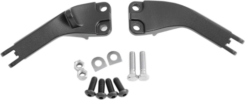 Drag Specialties - Drag Specialties Passenger Footpeg Mount Kit - Black - P17-0631B