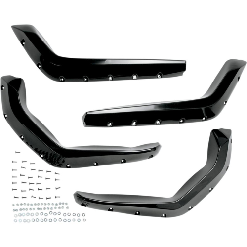 Maier Mfg - Maier Mfg Fender Flares - Black - 49525-0