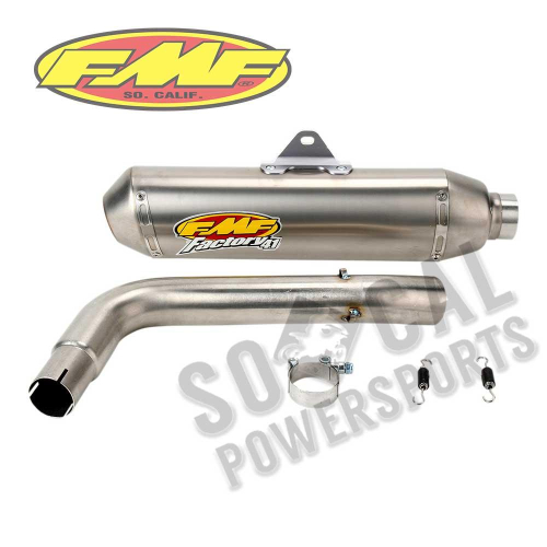 FMF Racing - FMF Racing Factory 4.1 Slip-On - Titanium Muffler - Stainless Steel Midpipe - 044211