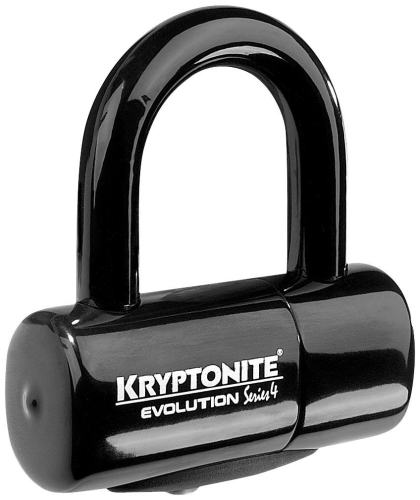 Kryptonite - Kryptonite Evolution Series 4 Disc Lock - 1.8in. x 2.1in. - Black - 720018999607