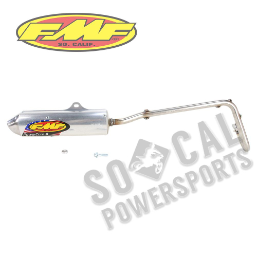 FMF Racing - FMF Racing PowerCore 4 Spark Arrestor Full System with Stainless Steel Header - 044157