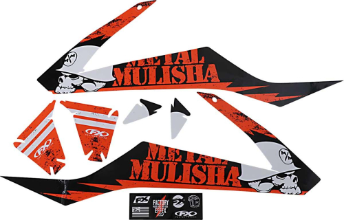 Factory Effex - Factory Effex Metal Mulisha 2020 Shroud Graphic Kit - 23-11530