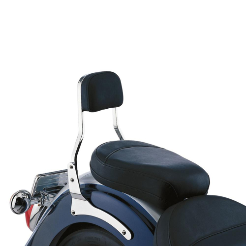 Cobra - Cobra Short Square Sissy Bar - Chrome - 02-5615