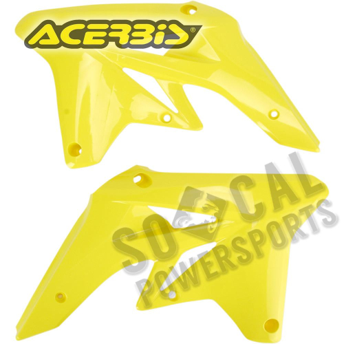 Acerbis - Acerbis Radiator Shrouds - Yellow - 2081900231