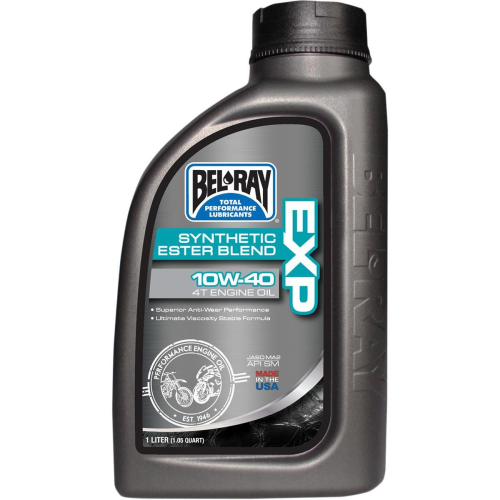 Bel-Ray - Bel-Ray EXP Synthetic Ester Blend 4T Engine Oil - 10W40 - 1L. - 99120-B1LW