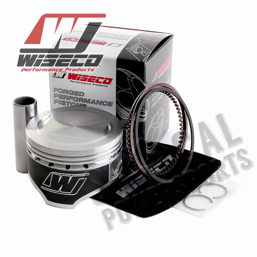 Wiseco - Wiseco Piston Kit - 1.00mm Oversize to 70.45mm, 10.5:1 Compression - 4935M06950