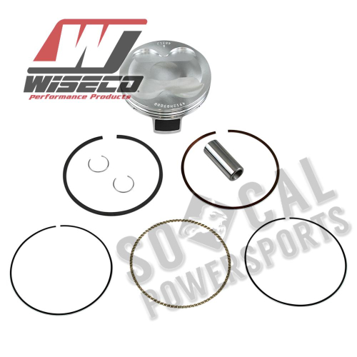 Wiseco - Wiseco Piston Kit - 2.50mm Oversize to 5.00mm, 13:1 Compression - 4912M09800