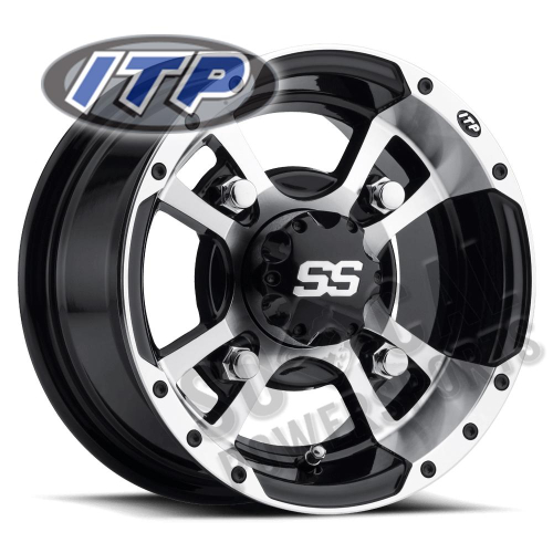 ITP - ITP SS112 Sport Wheel - 10x8 - 3+5 Offset - 4/115 - Machined - 1028337404B