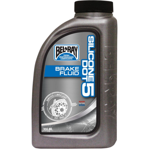 Bel-Ray - Bel-Ray Silicone DOT 5 Brake Fluid - 12oz. - 99450-B355W