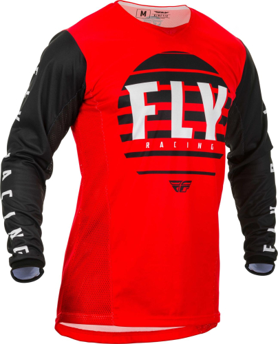 Fly Racing - Fly Racing Kinetic K220 Youth Jersey - 373-523YM - Red/Black/White - Medium