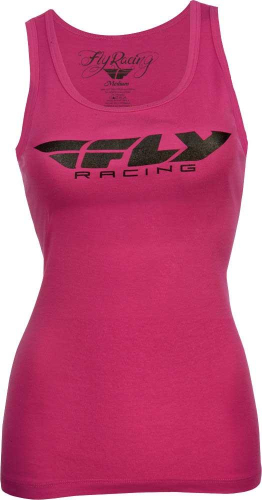 Fly Racing - Fly Racing Corporate Womens Tank Top - 356-61382X - Pink - 2XL