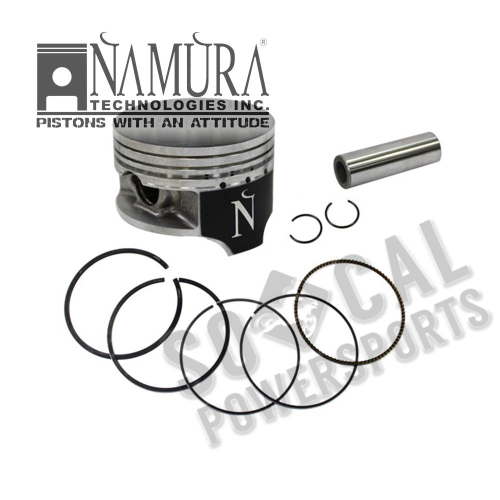 Namura Technologies - Namura Technologies Piston Kit - 0.50mm Oversize to 66.47mm, 9.2:1 Compression - NA-30000-2