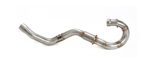 FMF Racing - FMF Racing PowerBomb Header with Mid-Pipe - Stainless Steel - 045484