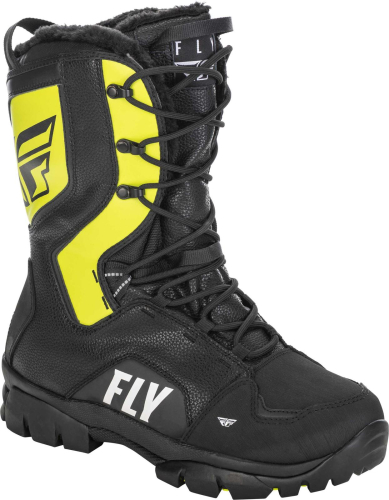 Fly Racing - Fly Racing Marker Boots - 361-97306 - Black/Gray/Hi-Vis - 6