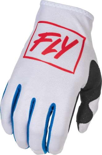 Fly Racing - Fly Racing Lite Gloves - 375-7133X - Red/White/Blue - 3XL