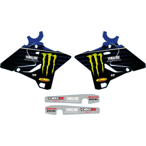 DCOR - DCOR 2020 Star Racing Yamaha Graphics Kit - 10-50-230