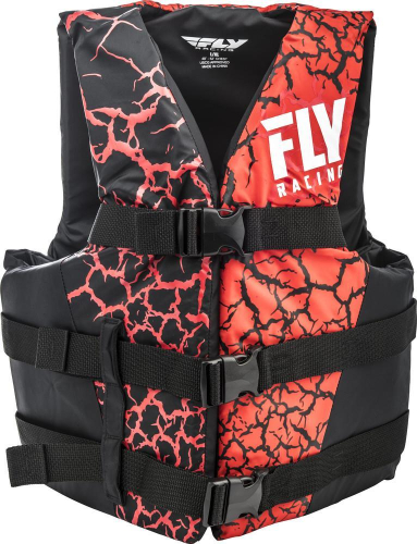 Fly Racing - Fly Racing Nylon Floatation Vest - 112224-100-010-18 - Pink/Black - X-Small