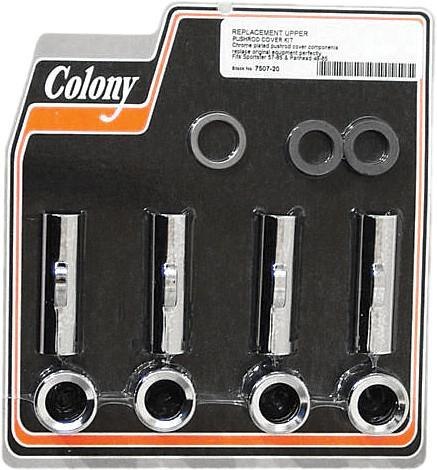 Colony - Colony Upper Pushrod Cover Set - 2 3/8in. Clips - 7507-20