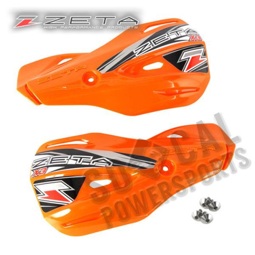 ZETA - ZETA Armor X3 Handguard - Orange - ZE72-0409