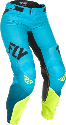 Fly Racing - Fly Racing Lite Race Womens Pants - 372-63110 - Blue/Hi-Vis - 13/14