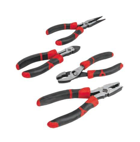 Performance Tools - Performance Tools 4 Piece Pliers Set with Non-Slip Grips - W30765