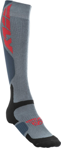 Fly Racing - Fly Racing MX Pro Socks - Thick - 350-0400S - Gray/Black - Sm-Md