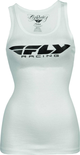 Fly Racing - Fly Racing Corporate Womens Tank Top - 356-61342X - White - 2XL