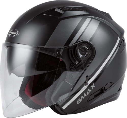 G-Max - G-Max OF-77 Reform Helmet - O1776815 - Matte Black/Silver - Medium