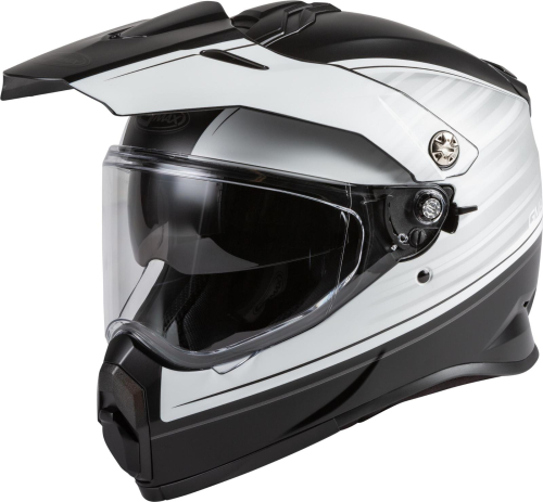 G-Max - G-Max AT-21 Raley Helmet - G1211078 - Matte Black/White - 2XL