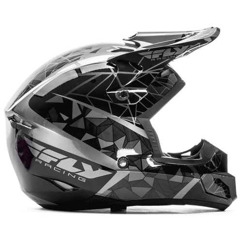 Fly Racing - Fly Racing Kinetic Crux Helmet - 73-3381L - Black - Large