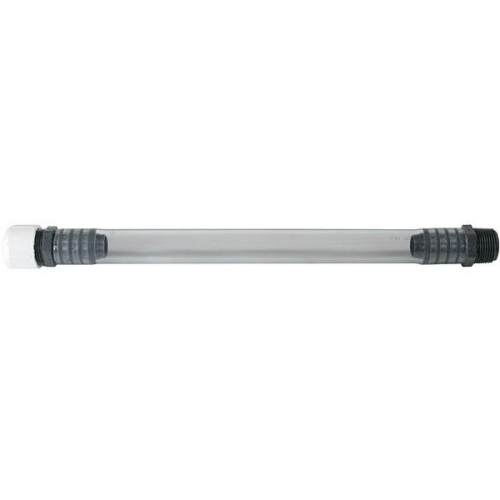 LC - LC 12in Filler Hose - Clear - Push-In Plug - 28-1263