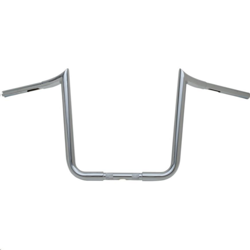 LA Choppers - LA Choppers 1-1/4in. Prime Ape Handlebars - 18in. Rise - Chrome - LA-7351-16