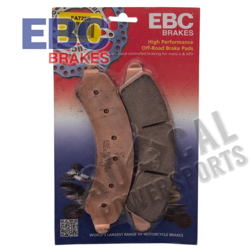 EBC - EBC R Series Long Life Sintered Brake Pads - FA728R