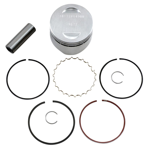 Wiseco - Wiseco Piston Kit - Standard Bore 48.96mm, 10.5:1 Compression - 40122M04900