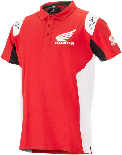 Alpinestars - Alpinestars Honda Polo Shirt - 1H1841600302X - Red - 2XL