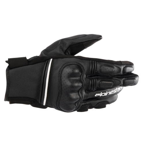 Alpinestars - Alpinestars Phenom Leather Gloves - 3501723-12-L - Black/White - Large