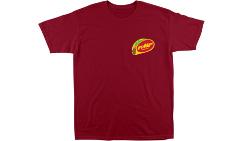 FMF Racing - FMF Racing Taco Tuesday T-Shirt - SP21118903BURLG - Burgundy - Large